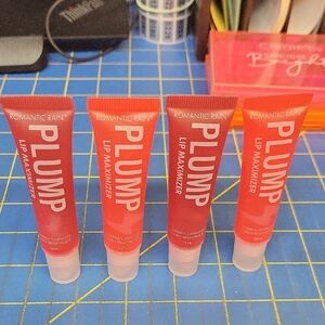 Romantic Rain - Plump Lip Maximizer Set of 4 x 15ml Each New